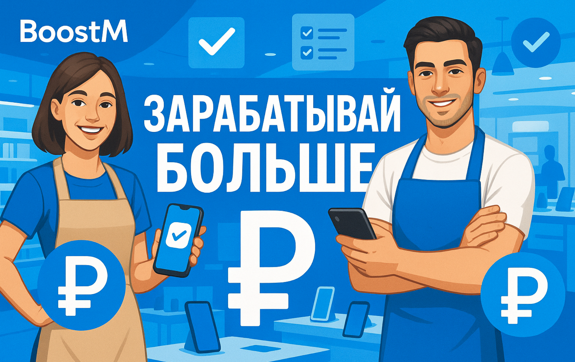 Дополнительный доход для продавцов с BoostM!